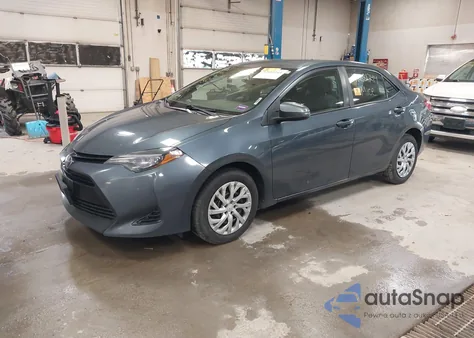2017 Toyota Corolla Le из США, поврежденный, VIN 2T1BURHE2HC940495